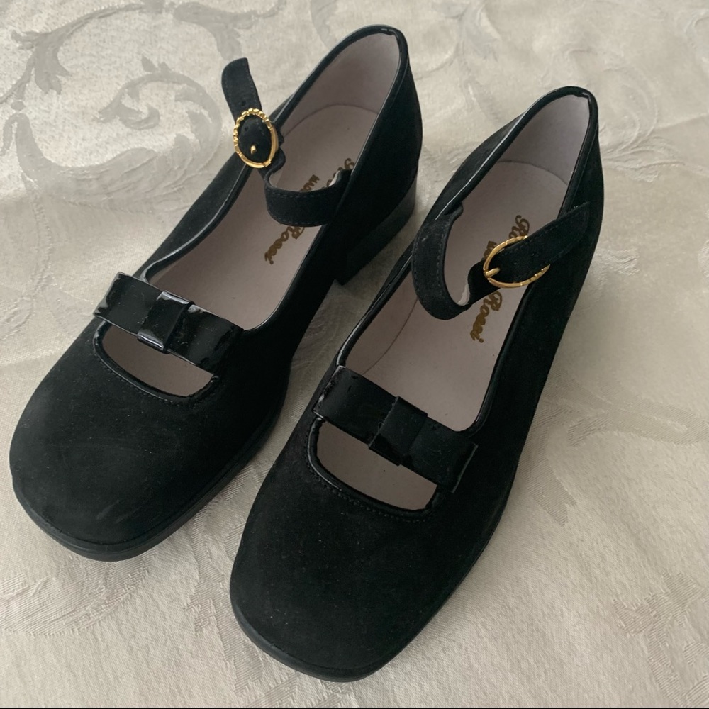 🇮🇹 Italian Leather Black Dress Shoes (EU 30/US 13)